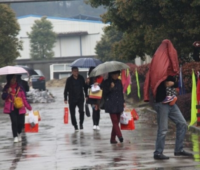 九江暴雨，仙客來“暴游”