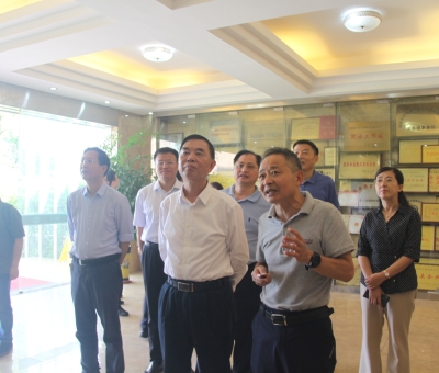 江西省人大常委會委員、省人大監(jiān)察司法委副主任委員何剛一行蒞臨仙客來調(diào)研知識產(chǎn)權(quán)創(chuàng)建工作