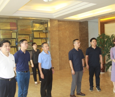 江西省科學技術協(xié)會二級調研員甘斌等一行蒞臨仙客來考察調研
