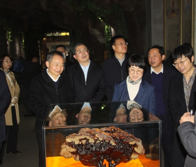 省委統(tǒng)戰(zhàn)部副部長高鷹群率隊蒞臨仙客來公司考察調研